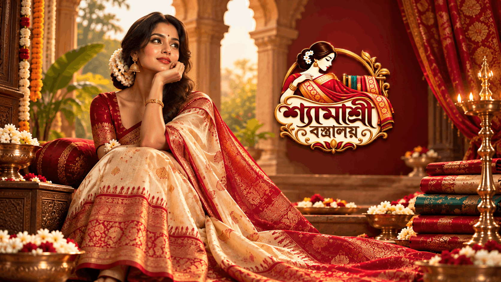 ঢাকাই জামদানী শাড়ি