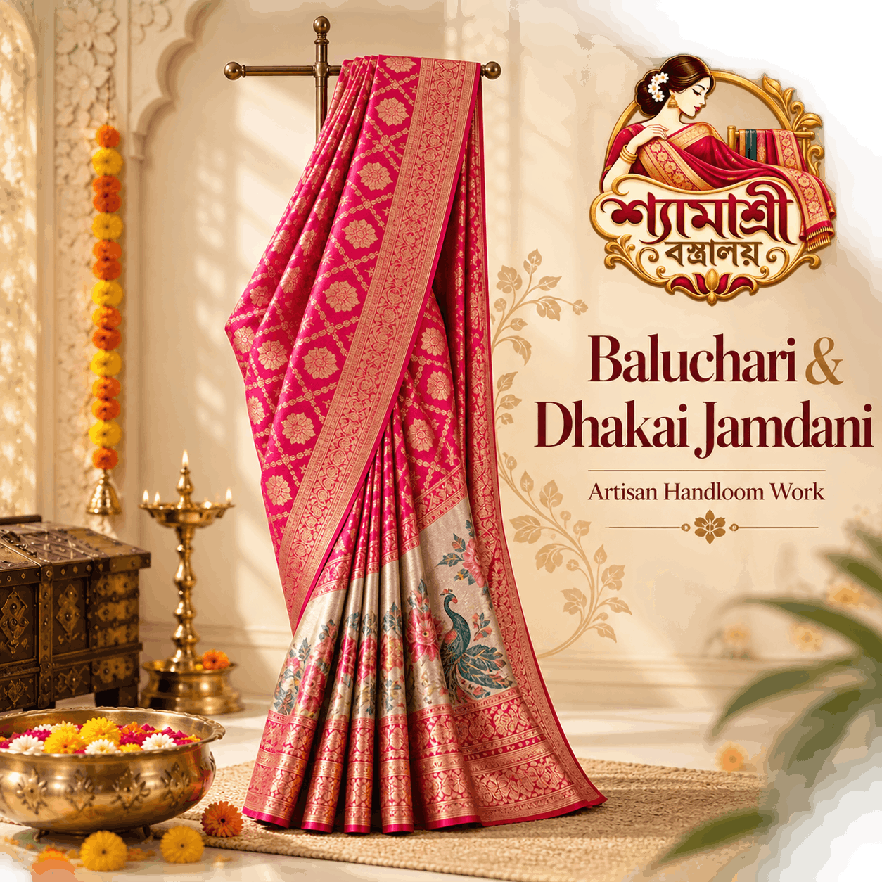 Bengali Handloom Saree